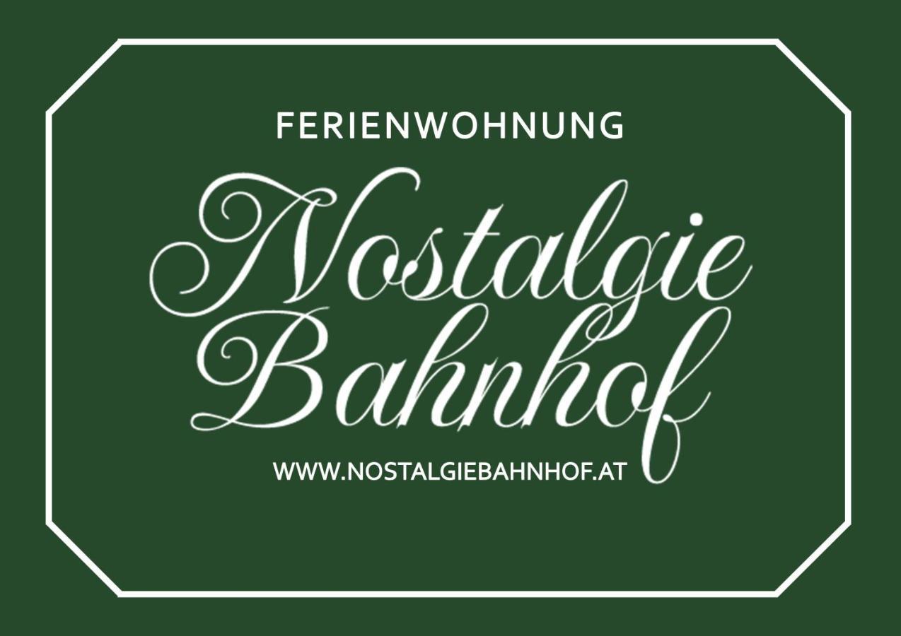 Nostalgie Bahnhof Lägenhet Gmund  Exteriör bild