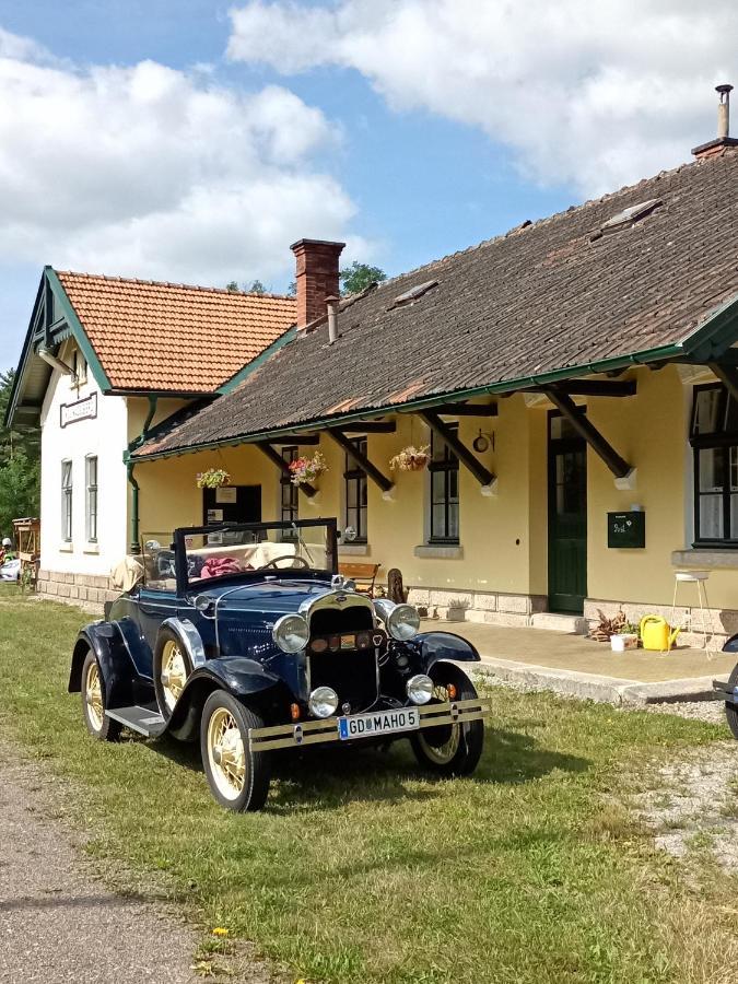 Nostalgie Bahnhof Lägenhet Gmund  Exteriör bild